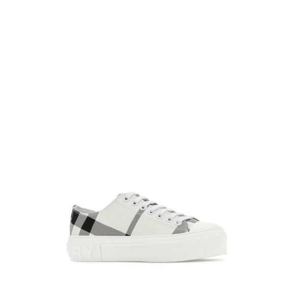 BURBERRY Printed Canvas Sneakers - Picture 2 of 2